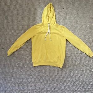 Yellow sweatshirt